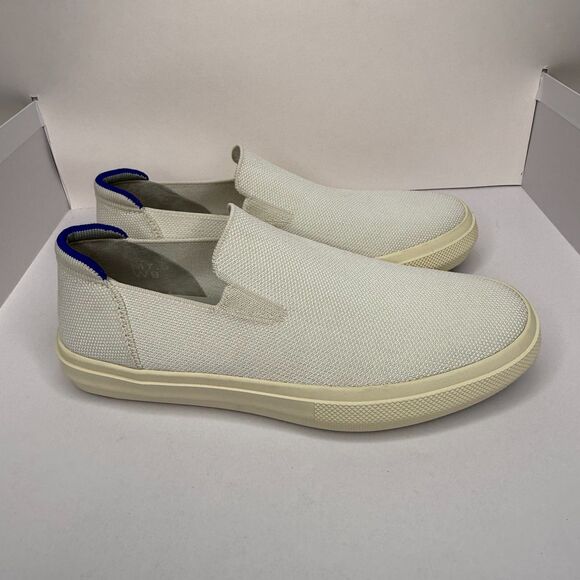 Rothy's The City Slip On Casual Sneaker Shoe Women US 9 White Textile Athleisure - Picture 1 of 15